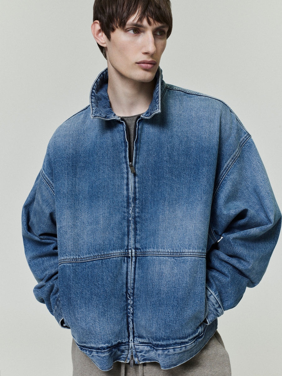 Denim Trucker Jacket - 5