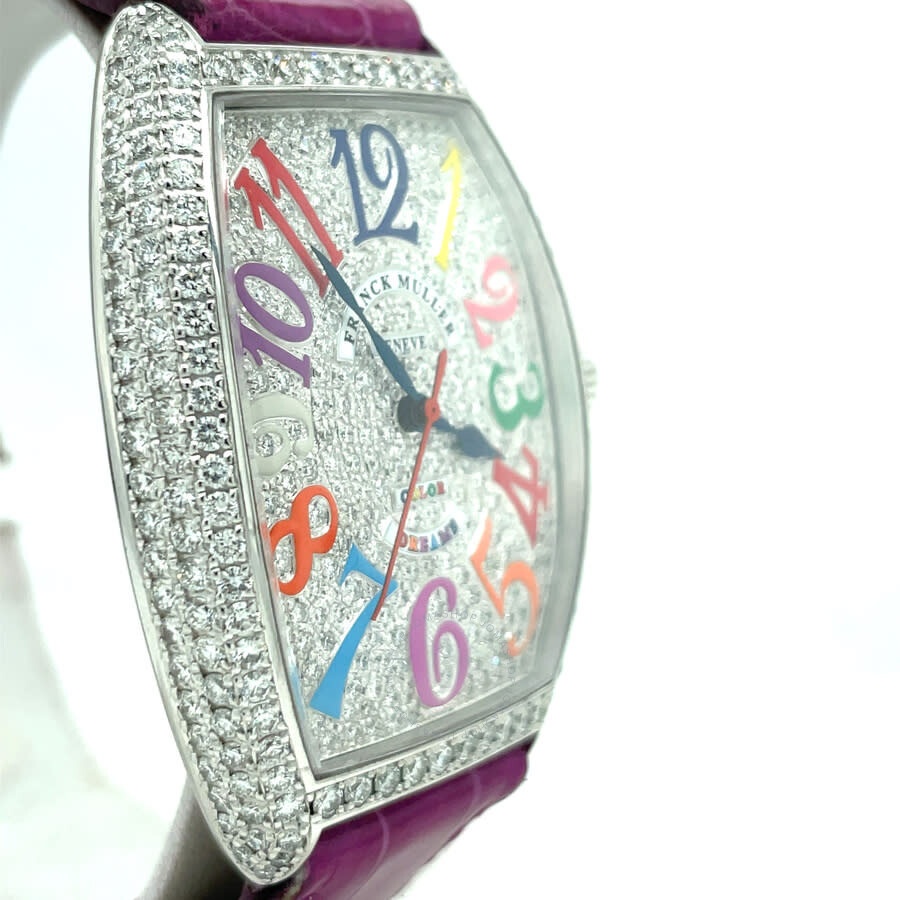 Pre-owned Franck Muller Color Dreams Automatic Diamond Men's Watch 6850 SC D CD - 3