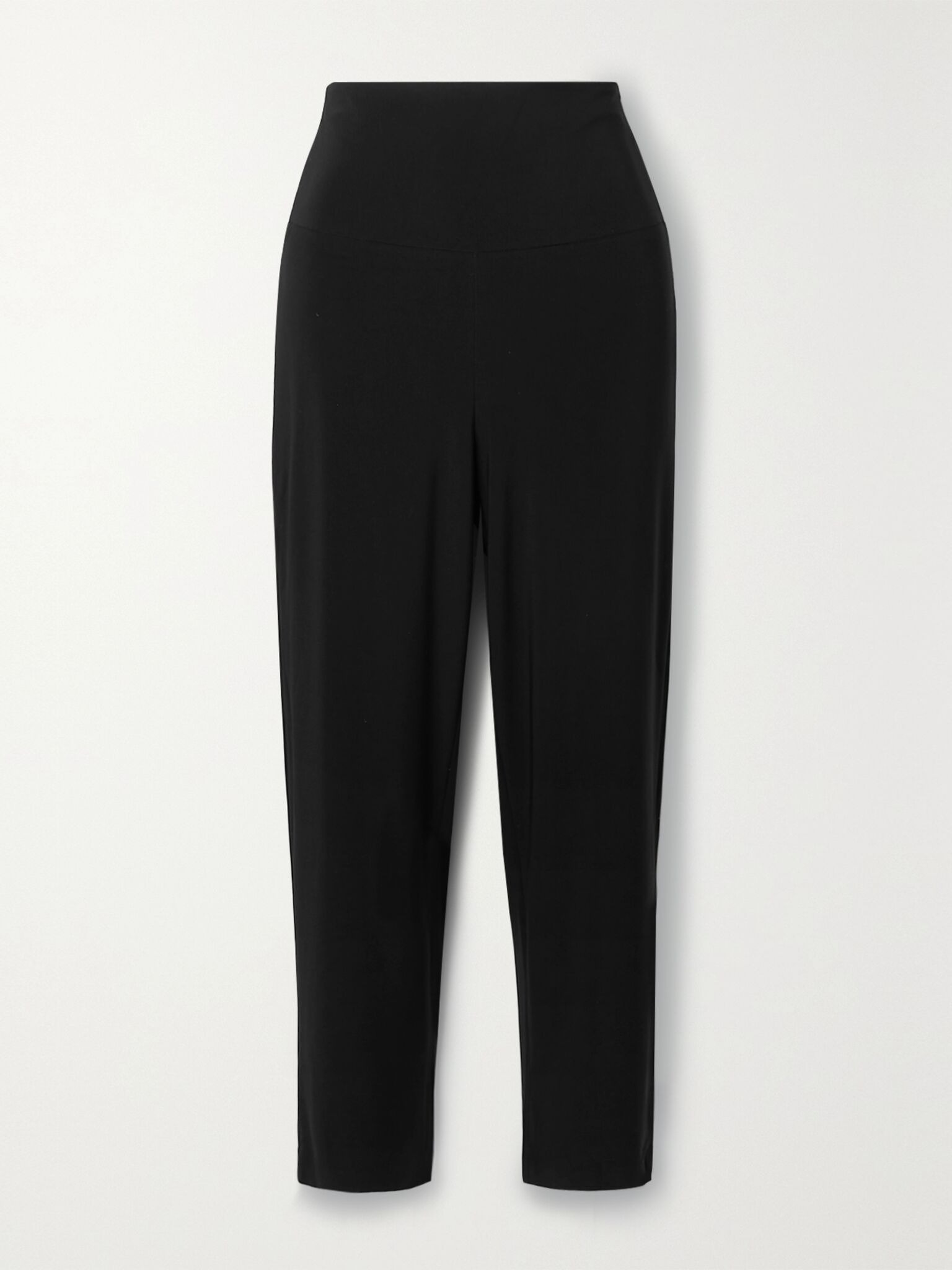 Pencil stretch-jersey skinny pants Black - 1