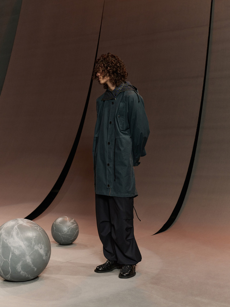 WING PARKA - DARK PETROL WAX 5