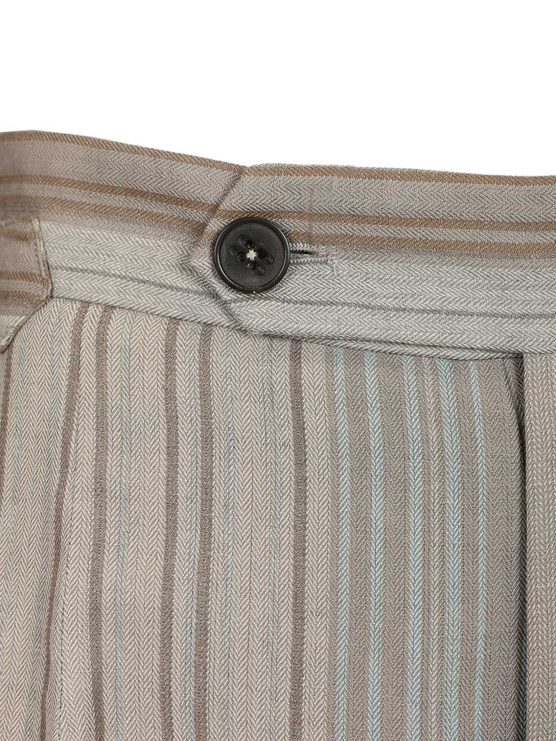 striped buckle shorts 4