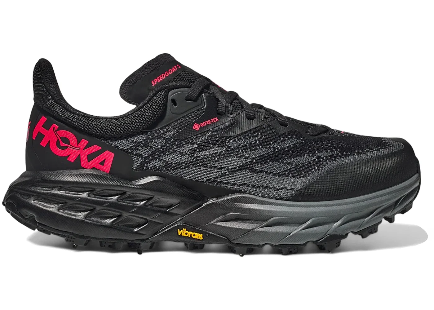 Hoka One One Speedgoat 5 Gore-Tex Spike Black (Women's) - 1