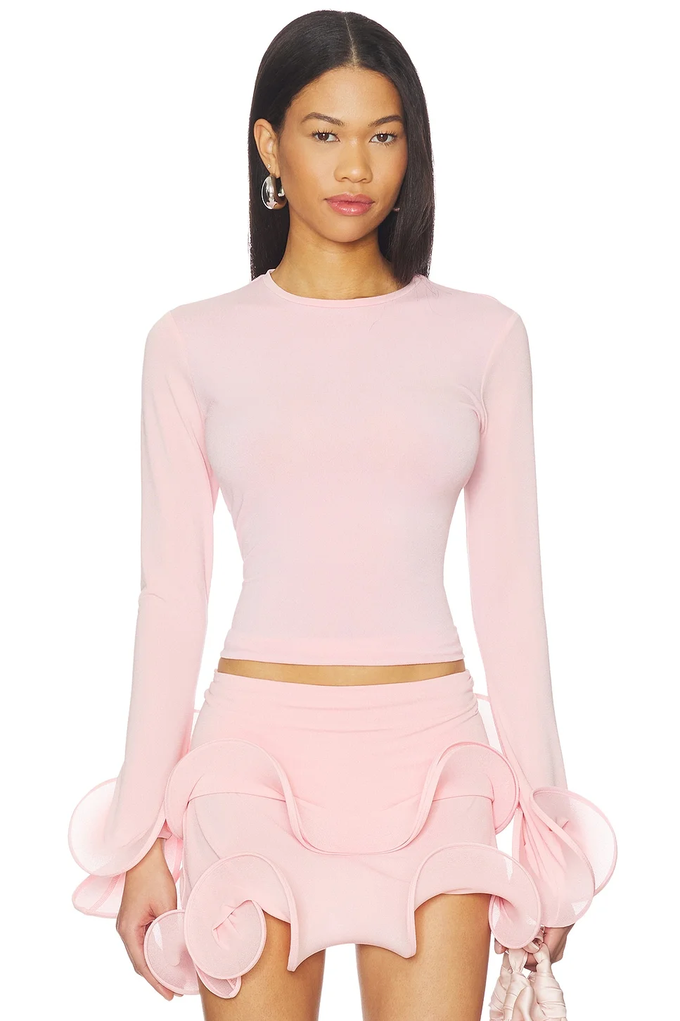 Wave Sleeve Bamboo Top - 1