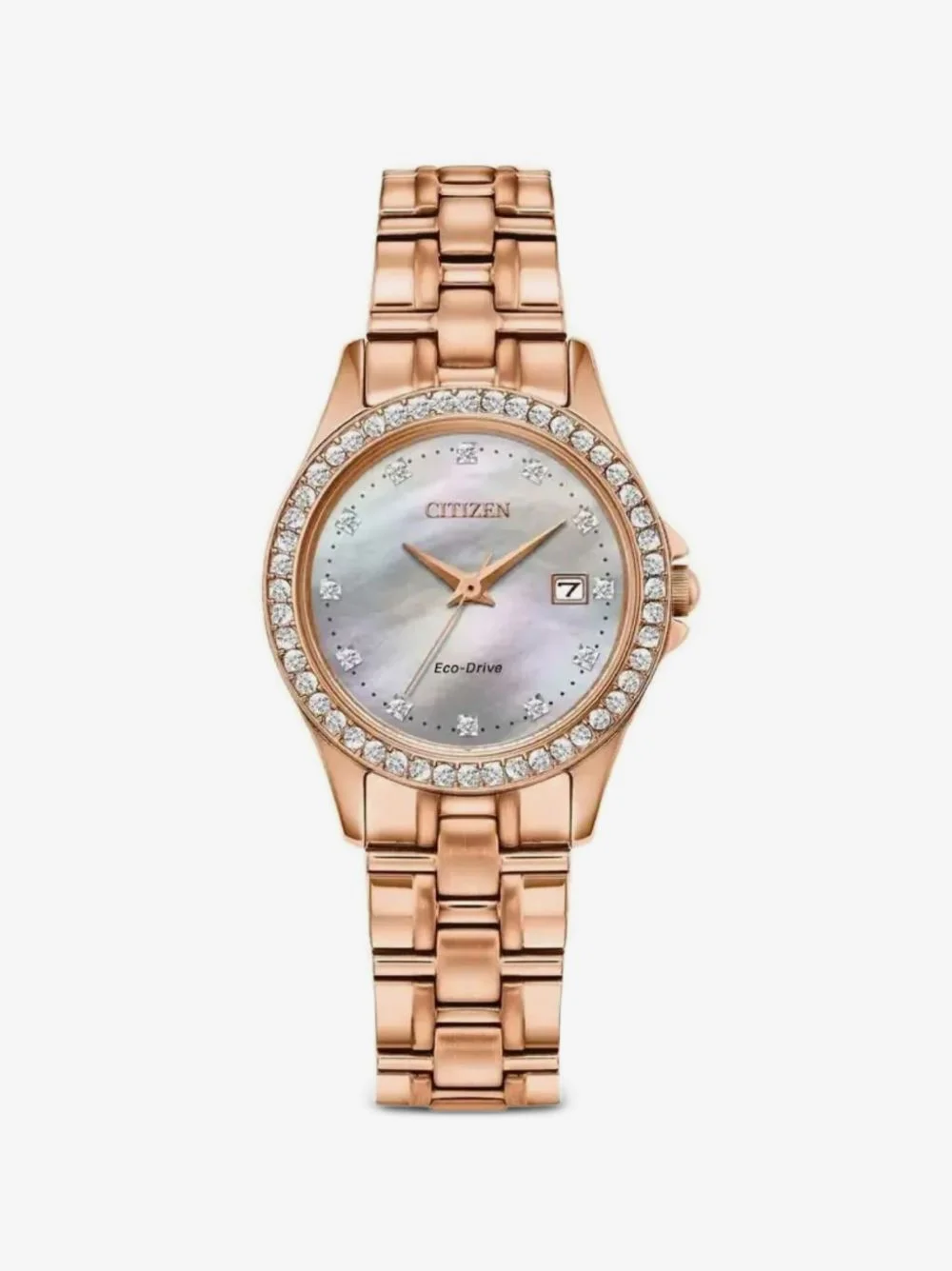 Classic crystal-embellished 28mm watch - 1
