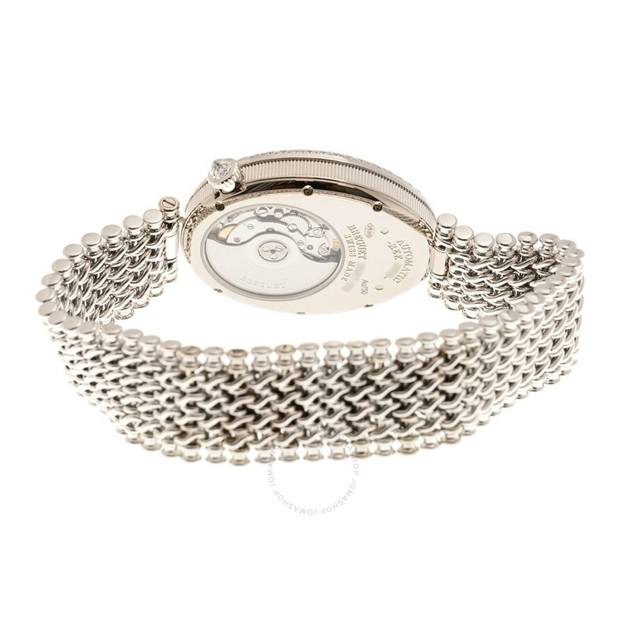 Breguet Reine de Naples Mother of Pearl 18kt White Gold Diamond Ladies Watch 8918BB58J20D000 - 3