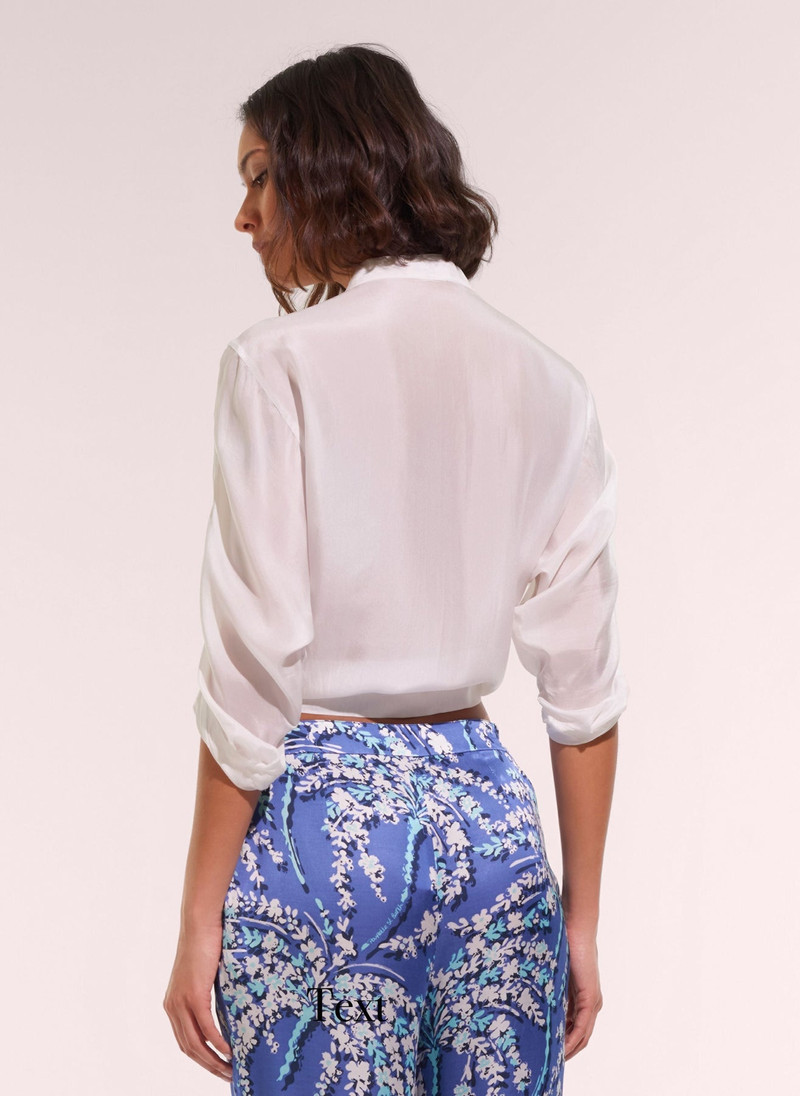 Poupette St Barth Shirt Azia - Natural White outlook