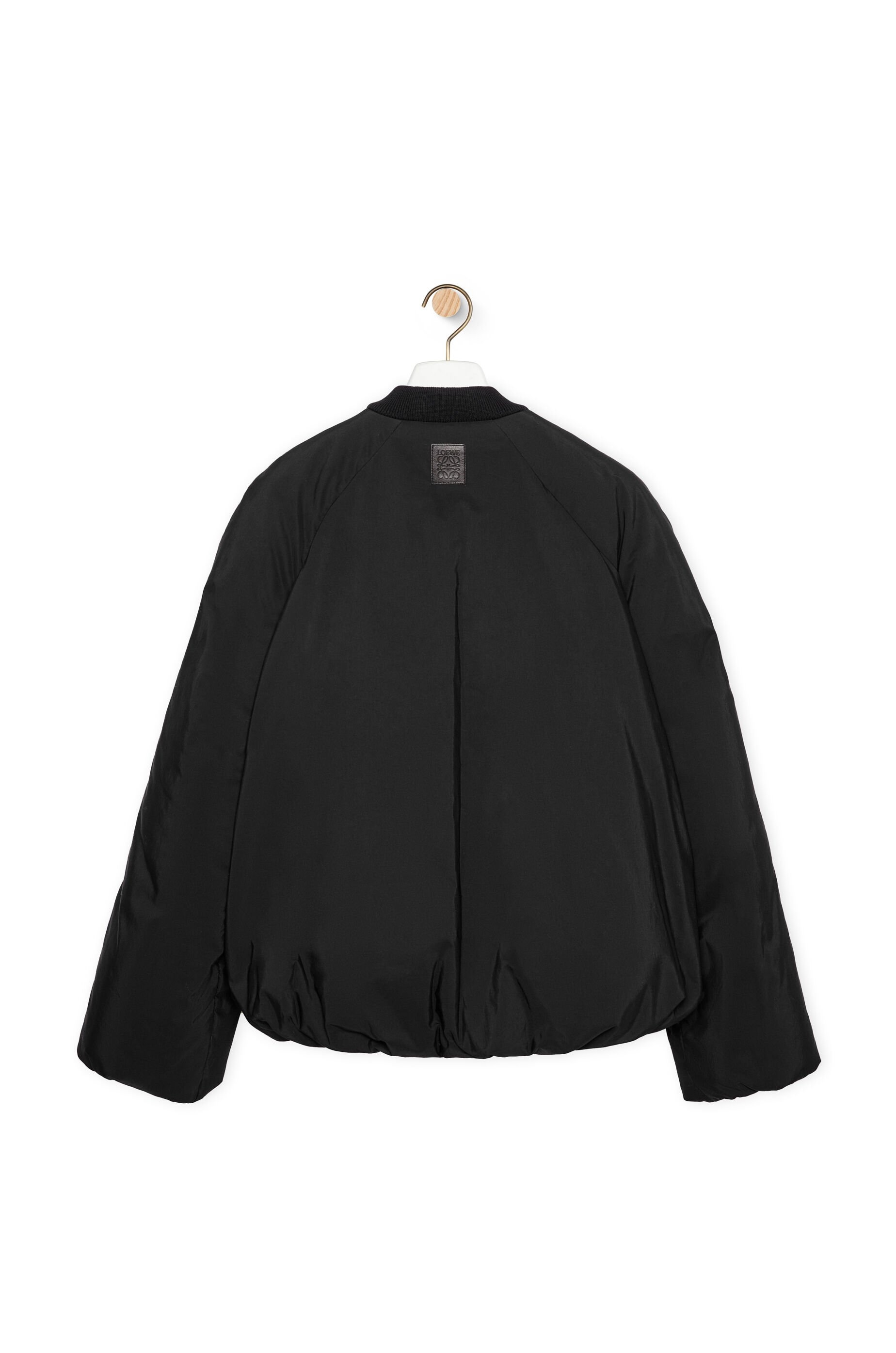 Padded bomber jacket in technical cotton - 2