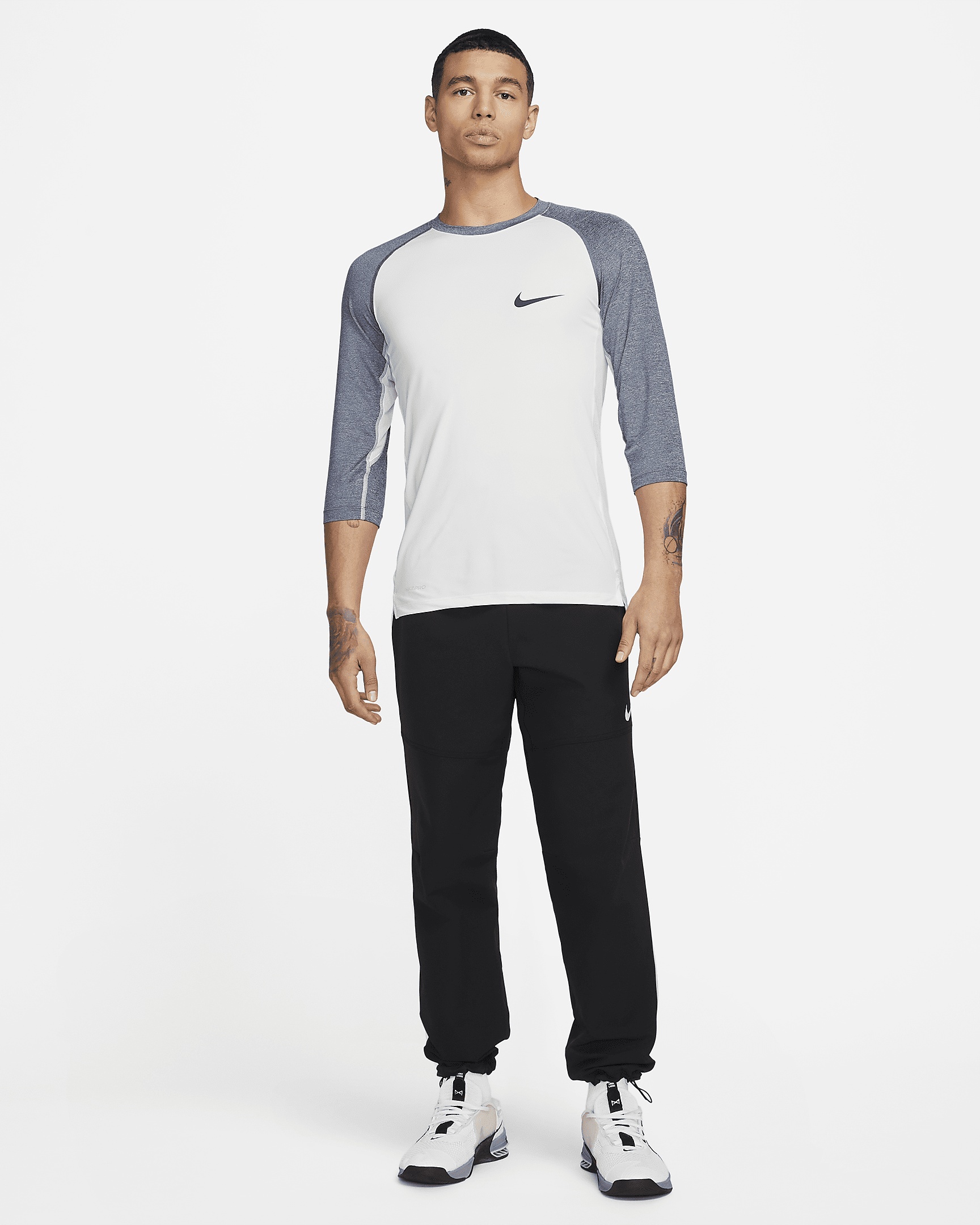 Nike Dri-FIT Men's 3/4-Length Sleeve Baseball Top - 8