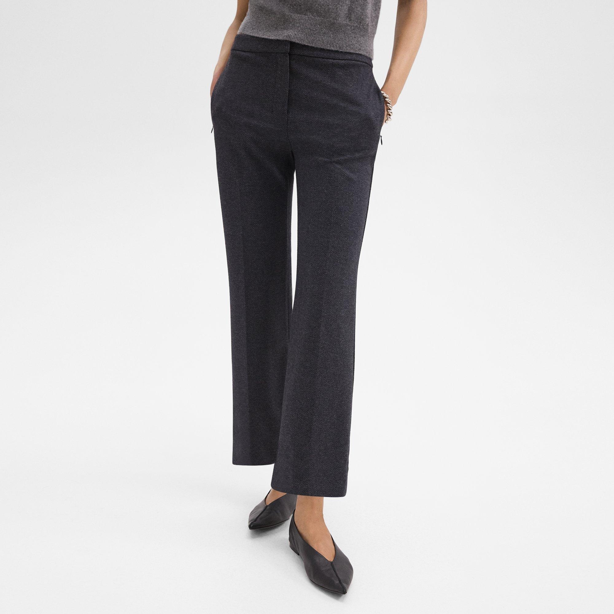 Kick Pant in Herringbone Knit - 5