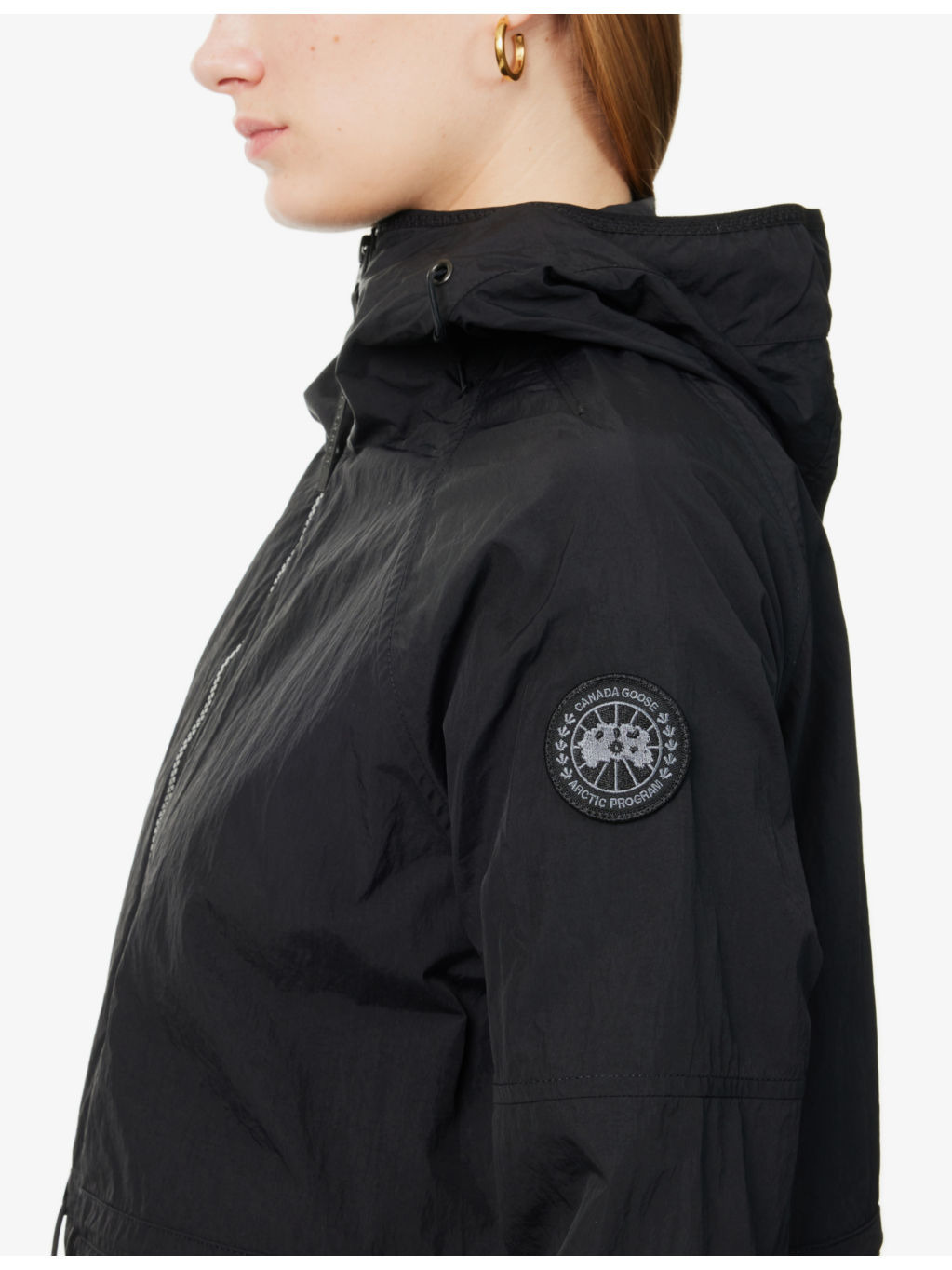 Lundell Hooded Relaxed-Fit Shell Jacket - 5