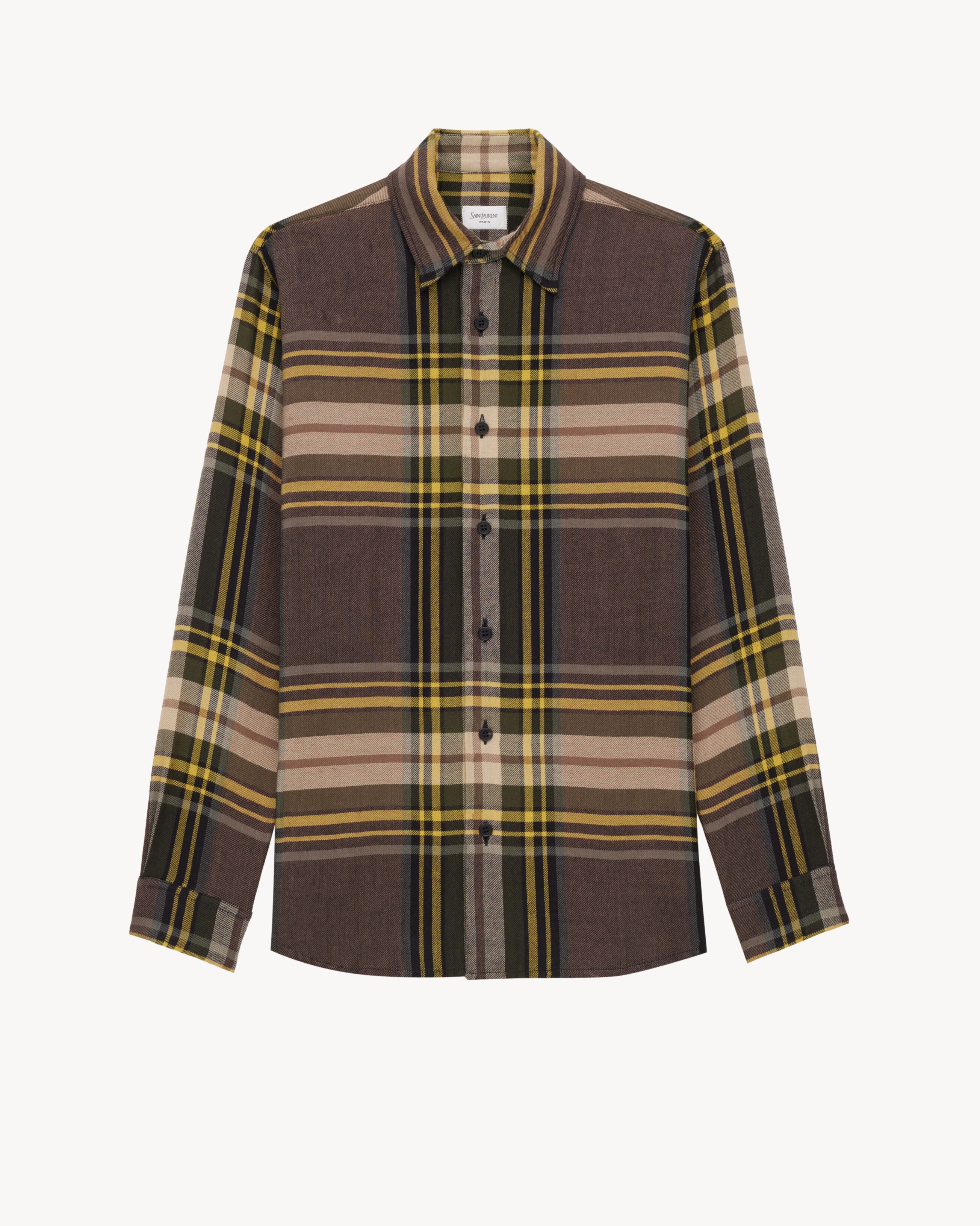 CASSANDRE SHIRT IN TARTAN - 1