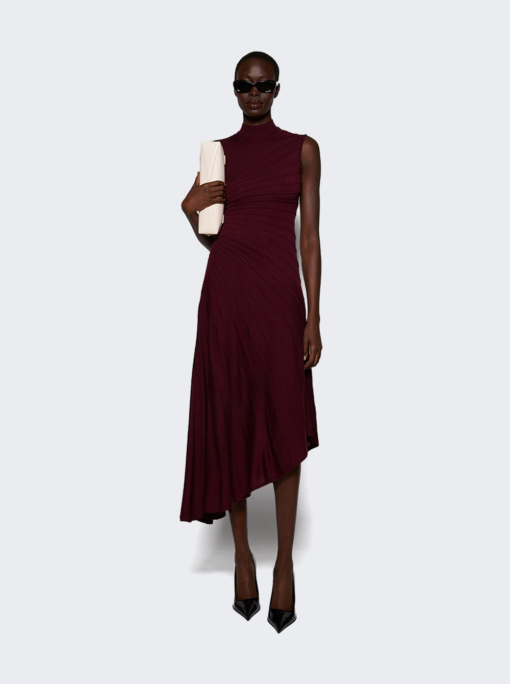 Ray Dress Bordeaux - 5