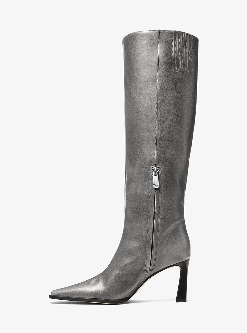Darrah Burnished Leather Boot 3