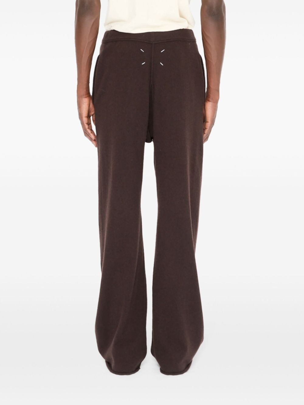four-stitch logo track pants - 4