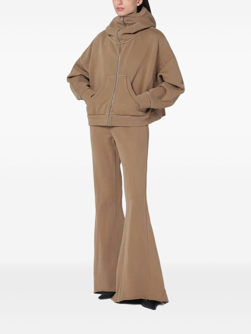 entire studios elasticated-waist flared trousers outlook