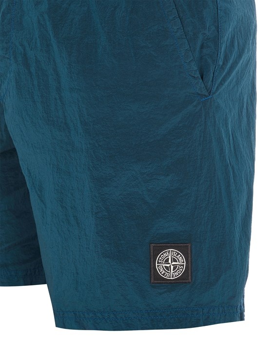 B0943 NYLON METAL IN ECONYL® REGENERATED NYLON DARK TEAL GREEN - 3