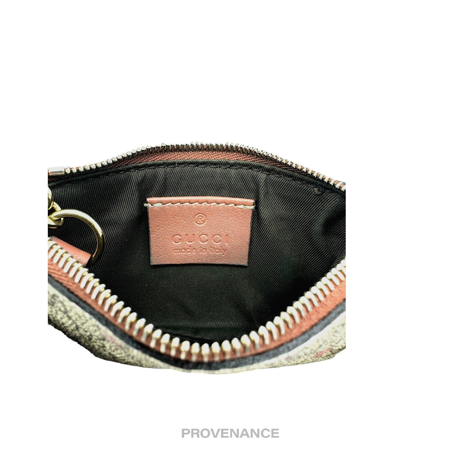 Gucci Key Pouch Cles - Micro GG Supreme Stars Red - 5