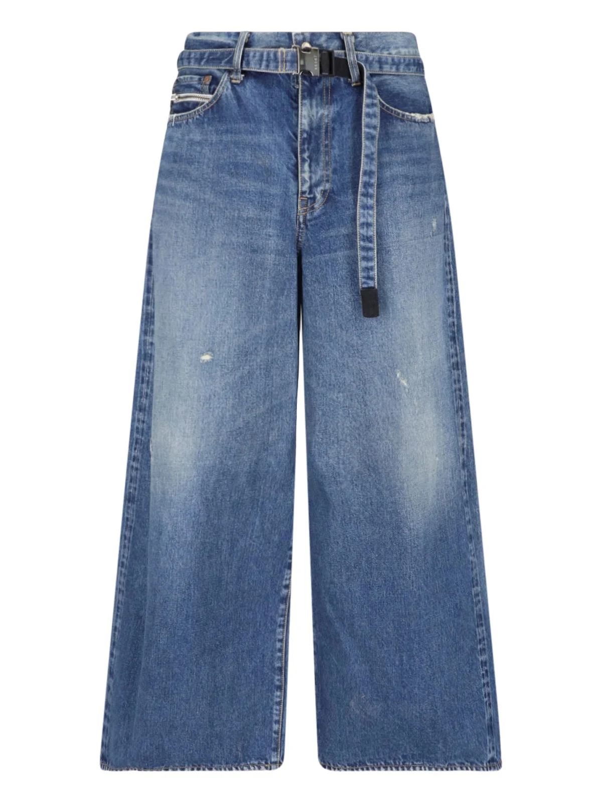 WIDE WAIST JEANS - 1
