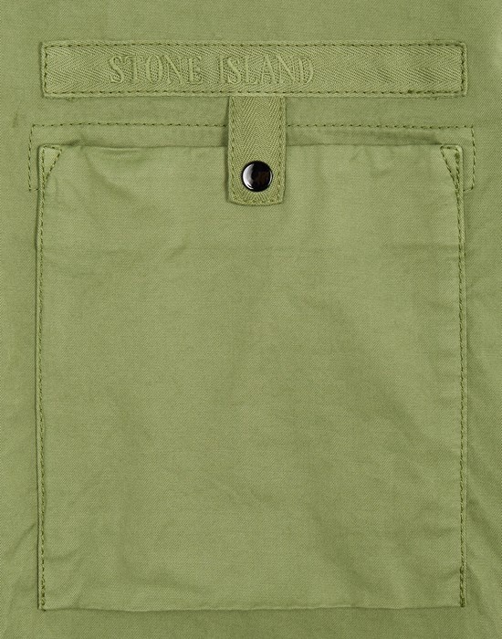 12619 SUPIMA® COTTON TWILL STRETCH-TC OLIVE GREEN - 4