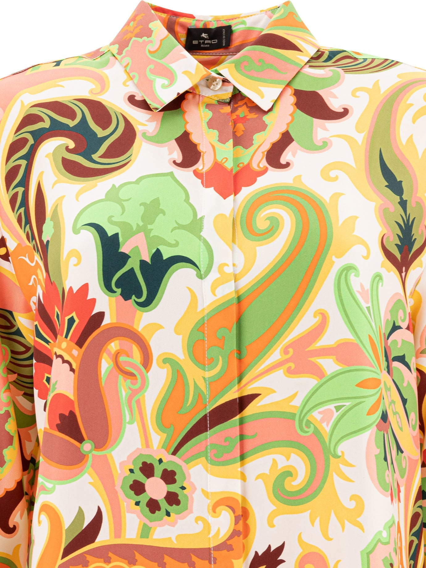 Etro Women Silk Paisley Shirt - 3