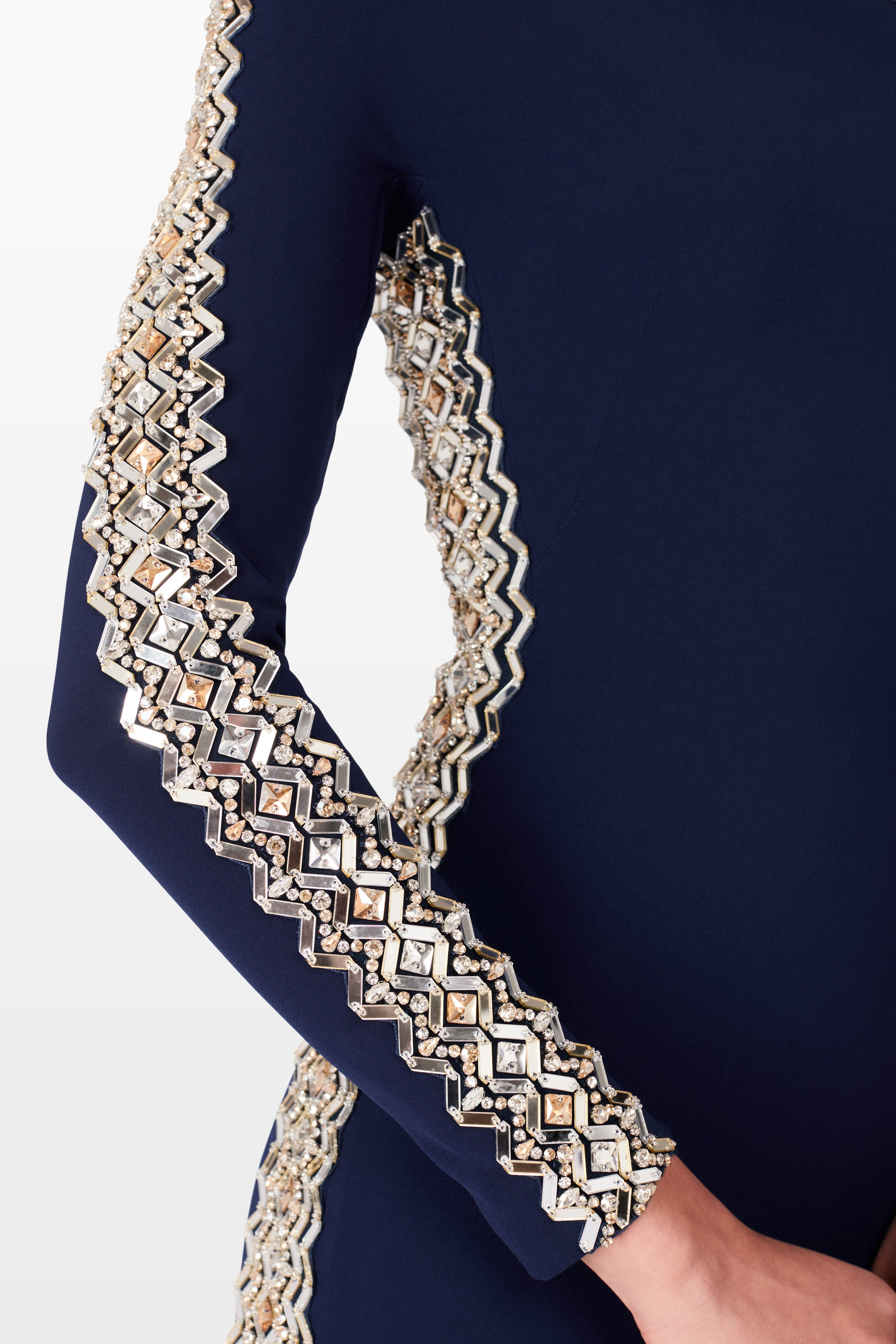 Jenny Packham Charisma Dress in Midnight Kiss at Nordstrom - 4