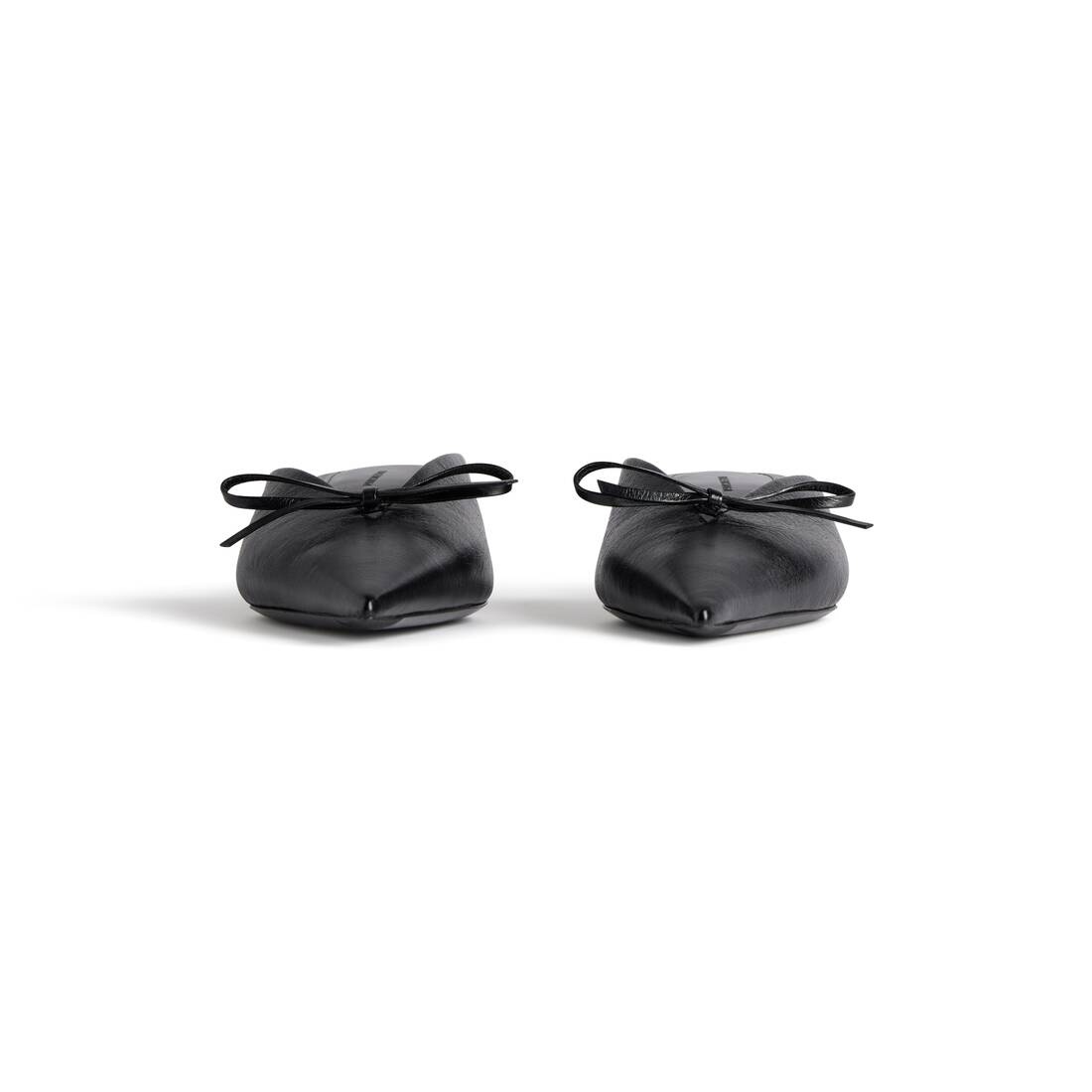 Women's Knife Bow 40mm Mule in Black - 3