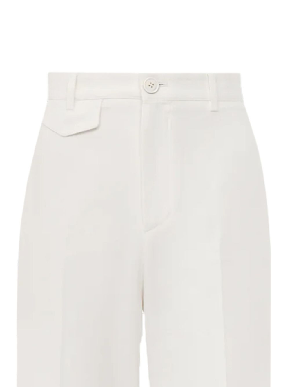 high-waisted flared trousers - 2