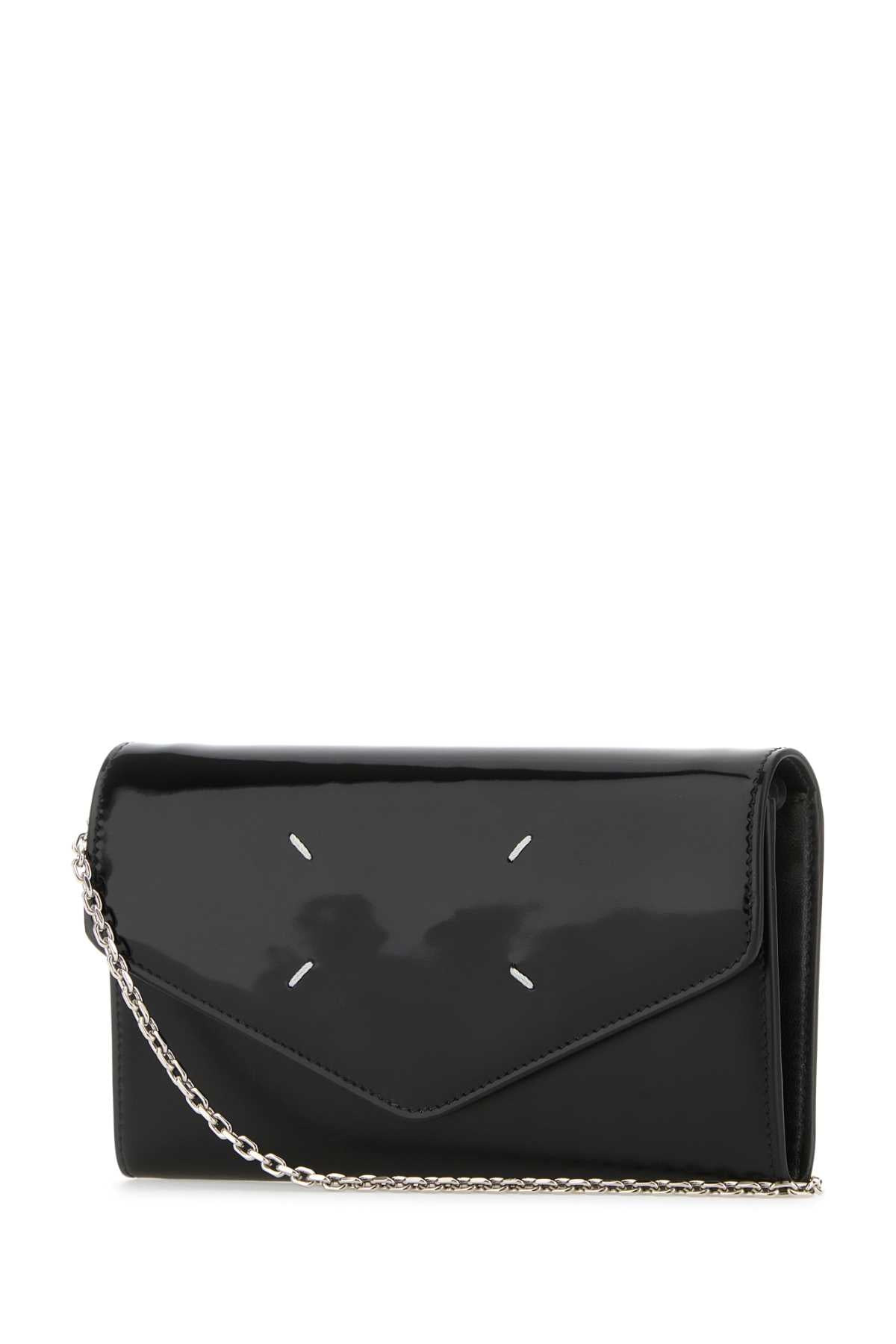 Maison Margiela Women Black Leather Wallet - 2