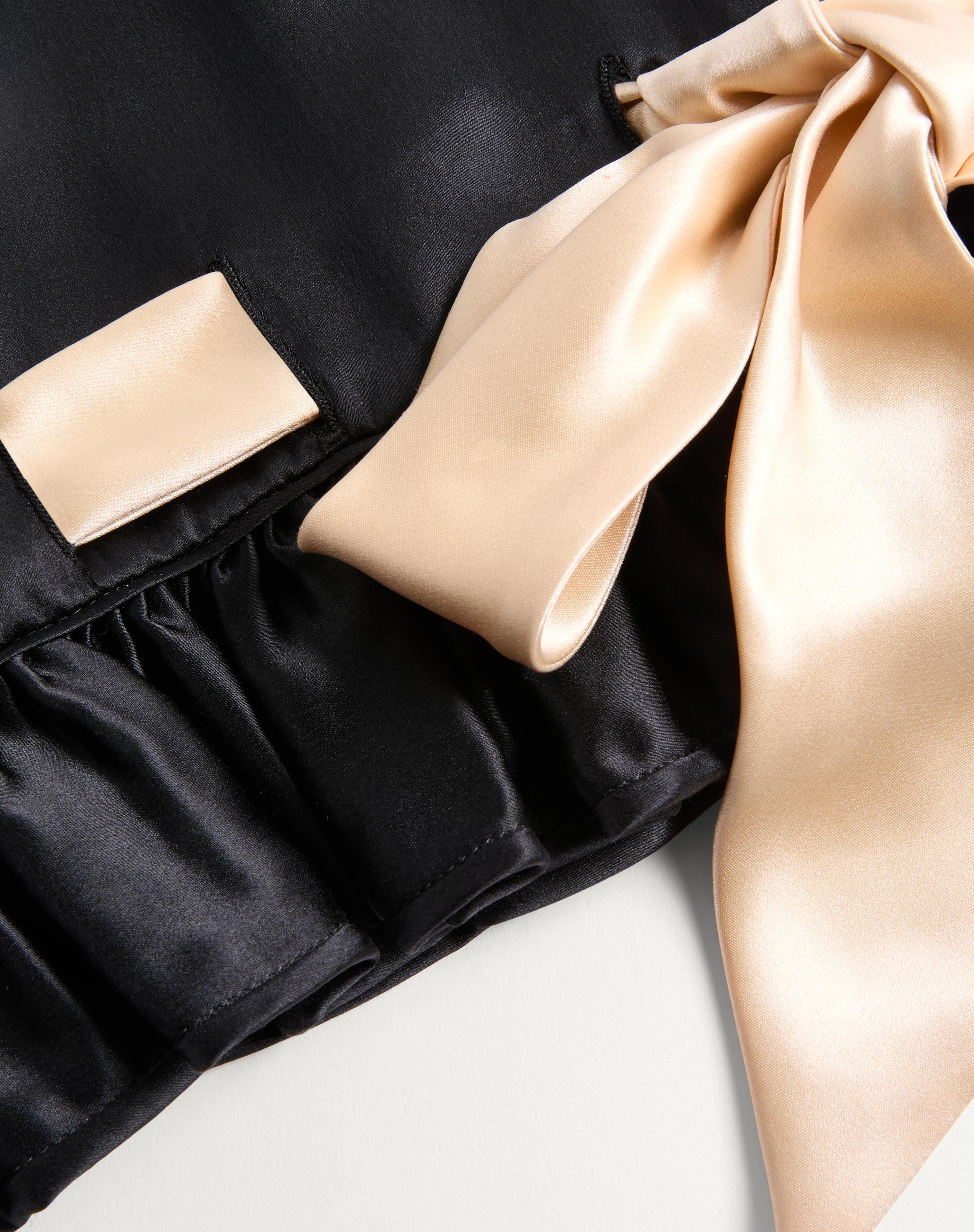 DOUBLE SATIN MIDI SKIRT - 6