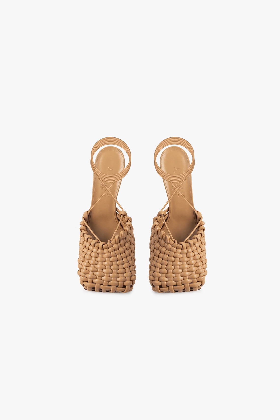 URSULA WEAVE SHOES BEIGE - 5