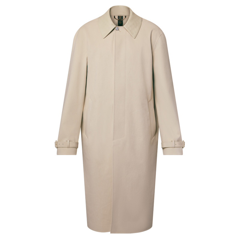 Technical Velvet Raincoat 1