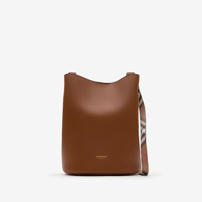 Small Leather Bucket Bag 1