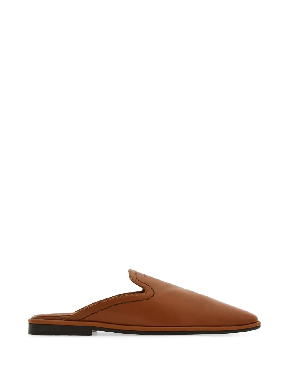 logo-print mules - 1