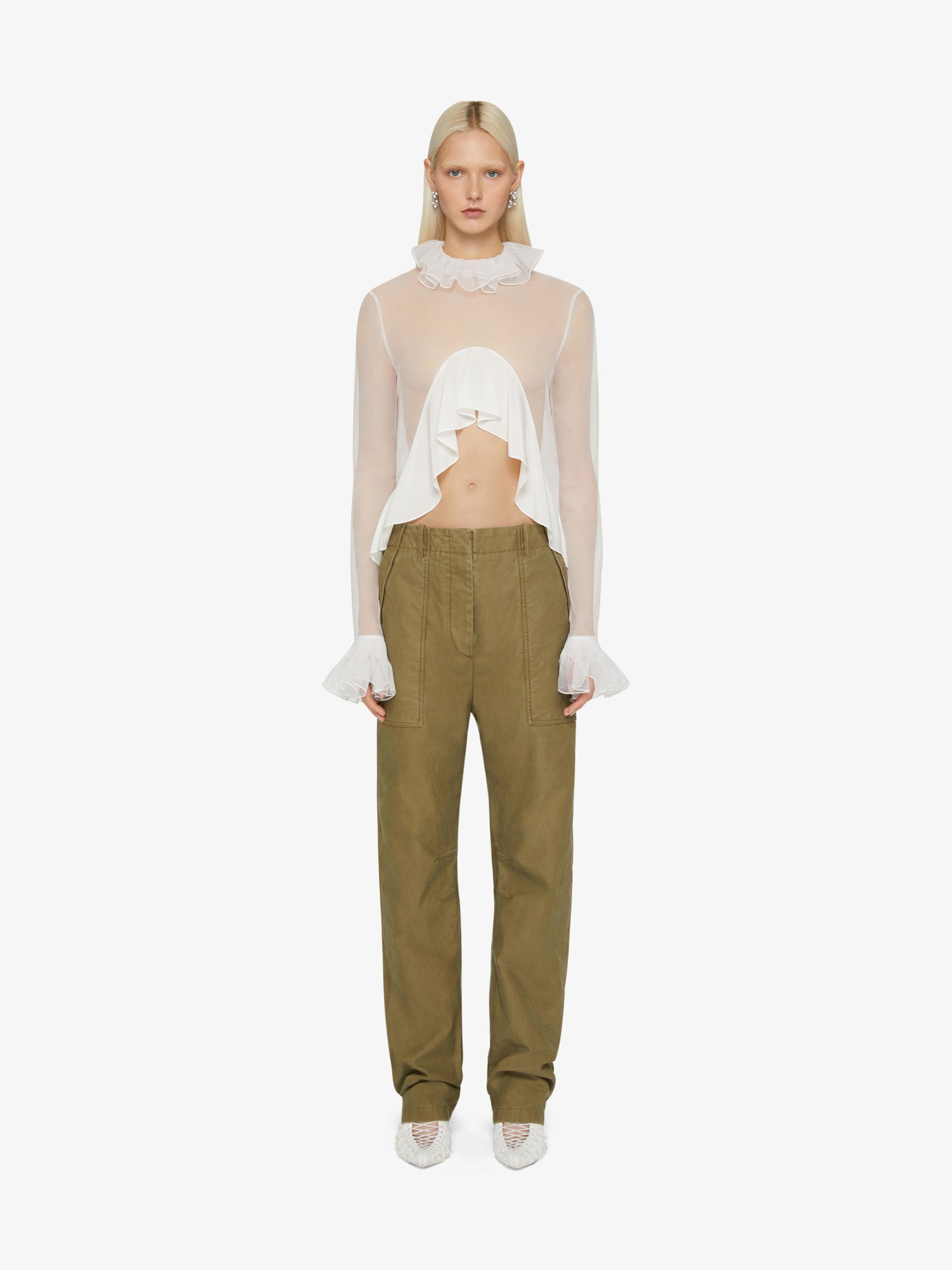 CARGO PANTS IN COTTON - 2