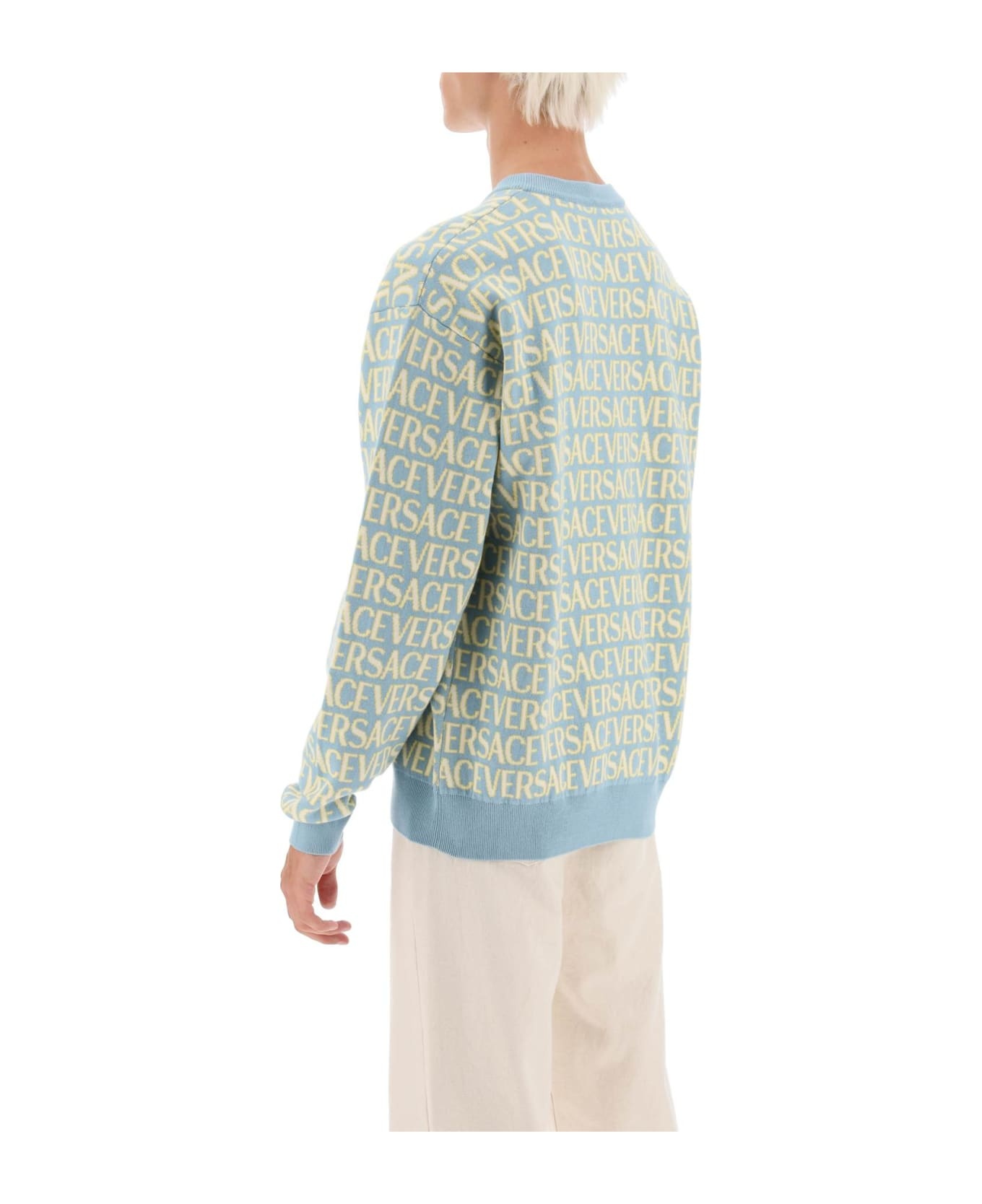 Cotton Crew-neck Sweater - 3