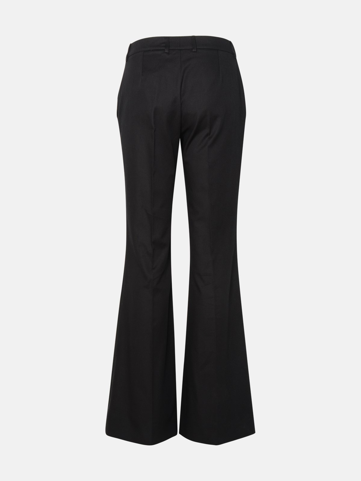 BLACK COTTON TROUSERS - 3