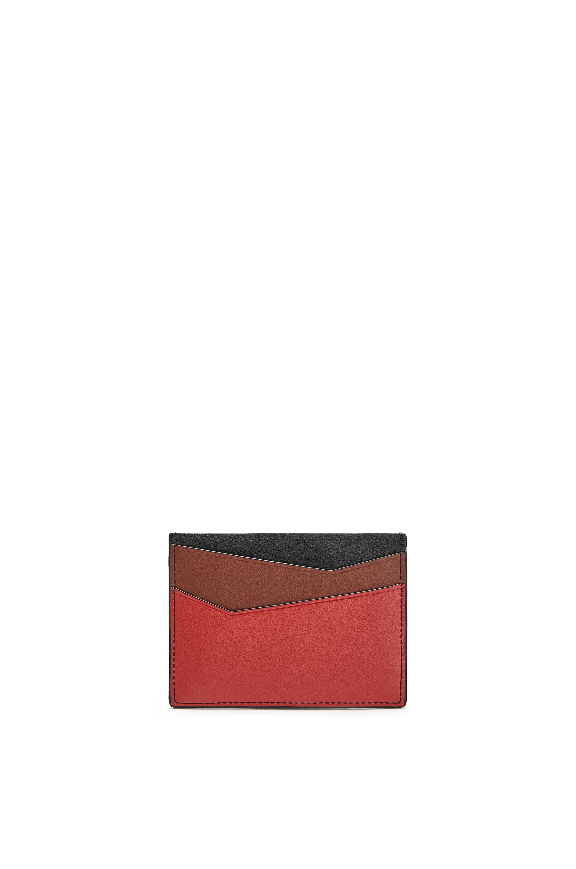 Puzzle plain cardholder in classic calfskin - 2