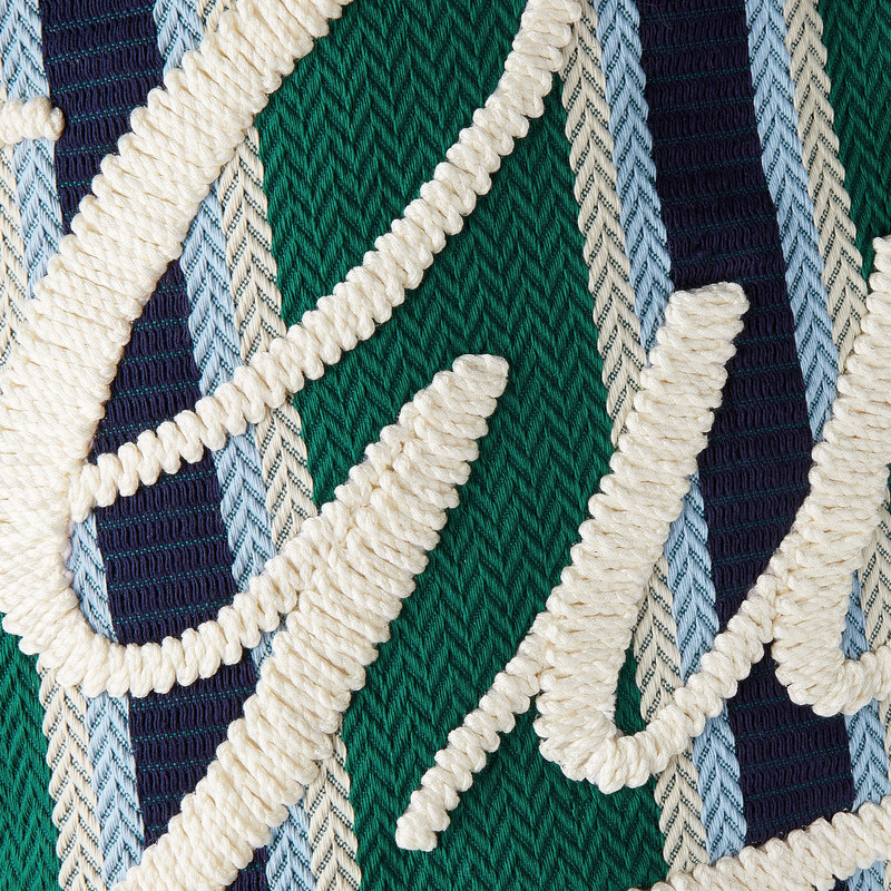 Large embroidered canvas tote bag 5