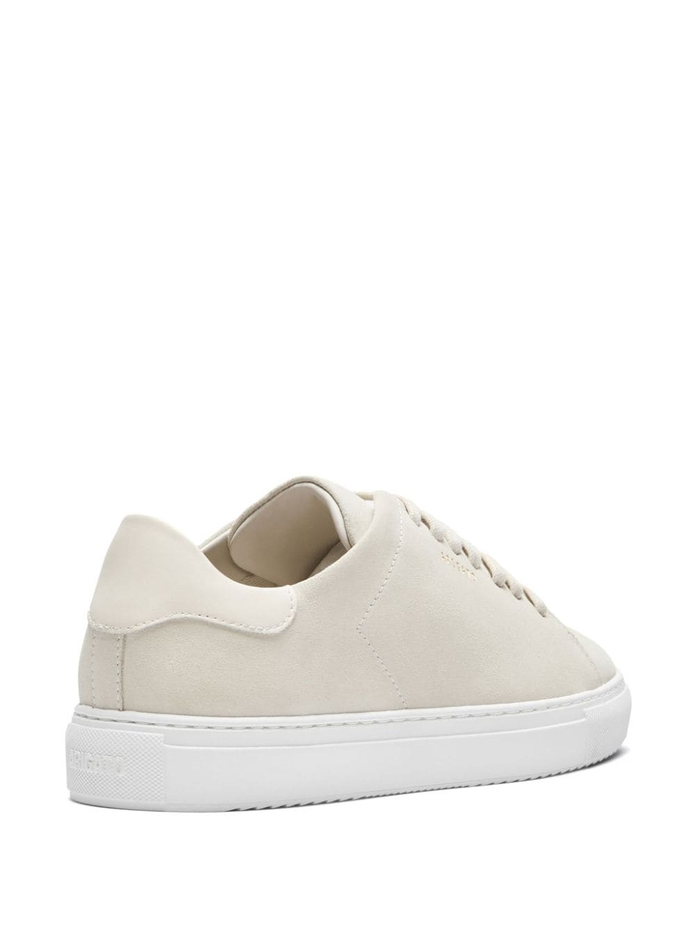 logo-print suede sneakers - 3