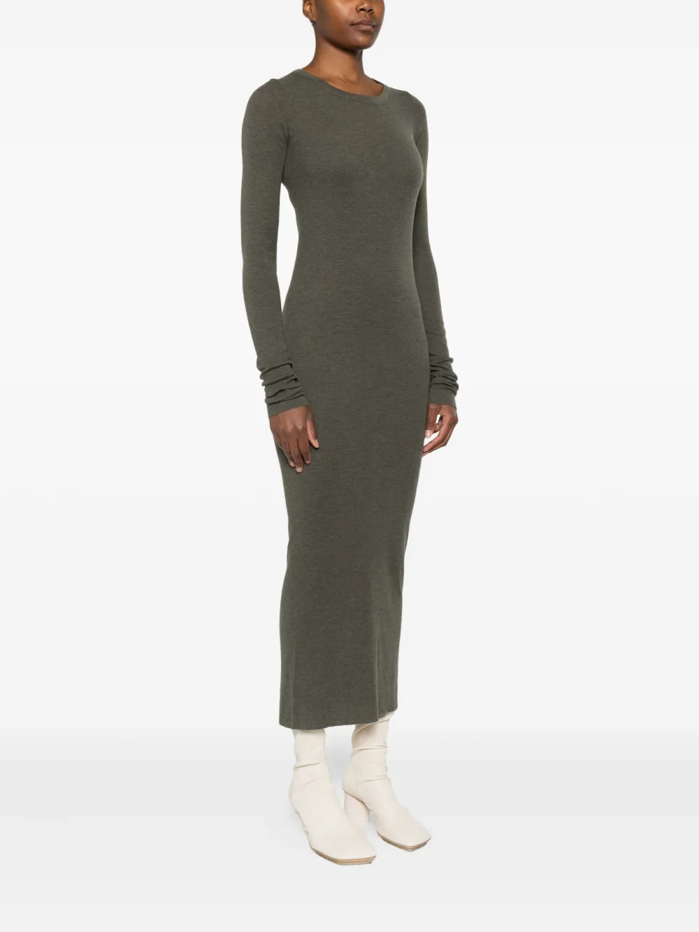 RICK OWENS - Women Abito Rib LS Dress - 2
