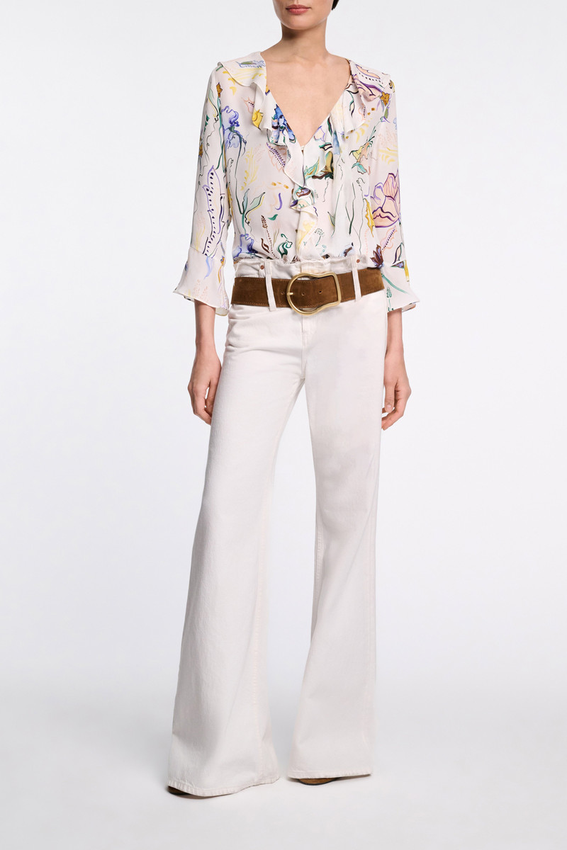 DOROTHEE SCHUMACHER FLORAL TWIST blouse outlook