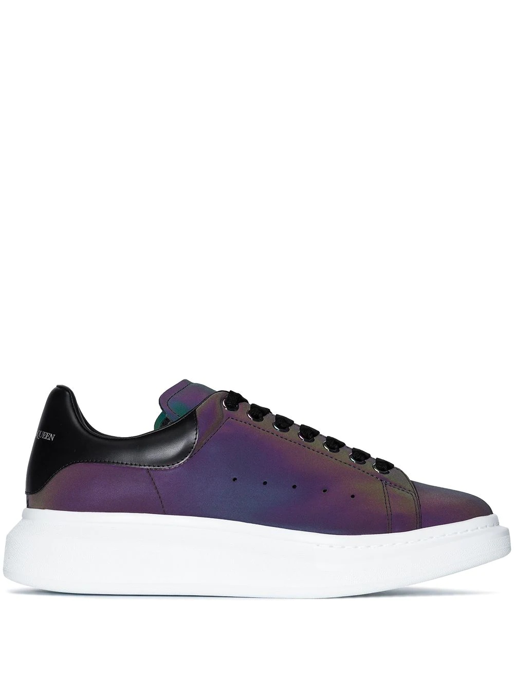 iridescent Oversized low-top sneakers - 1