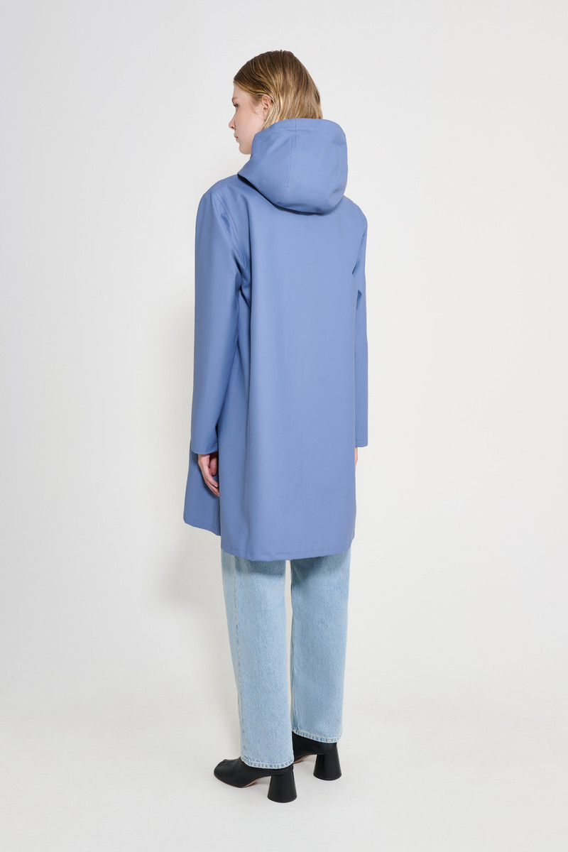 Mosebacke Lightweight Raincoat Ash Blue 3