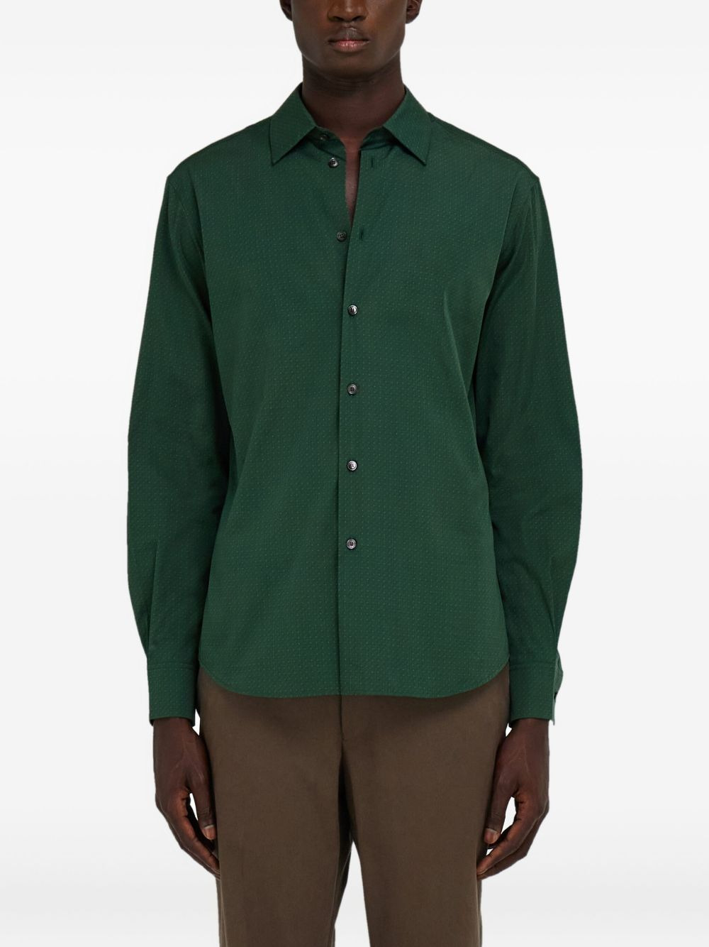micro-patterned shirt - 3