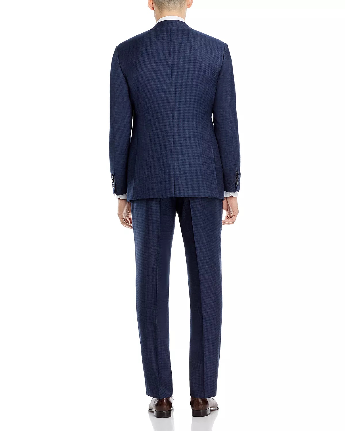 Siena Sharkskin Micro Check Classic Fit Suit - 4