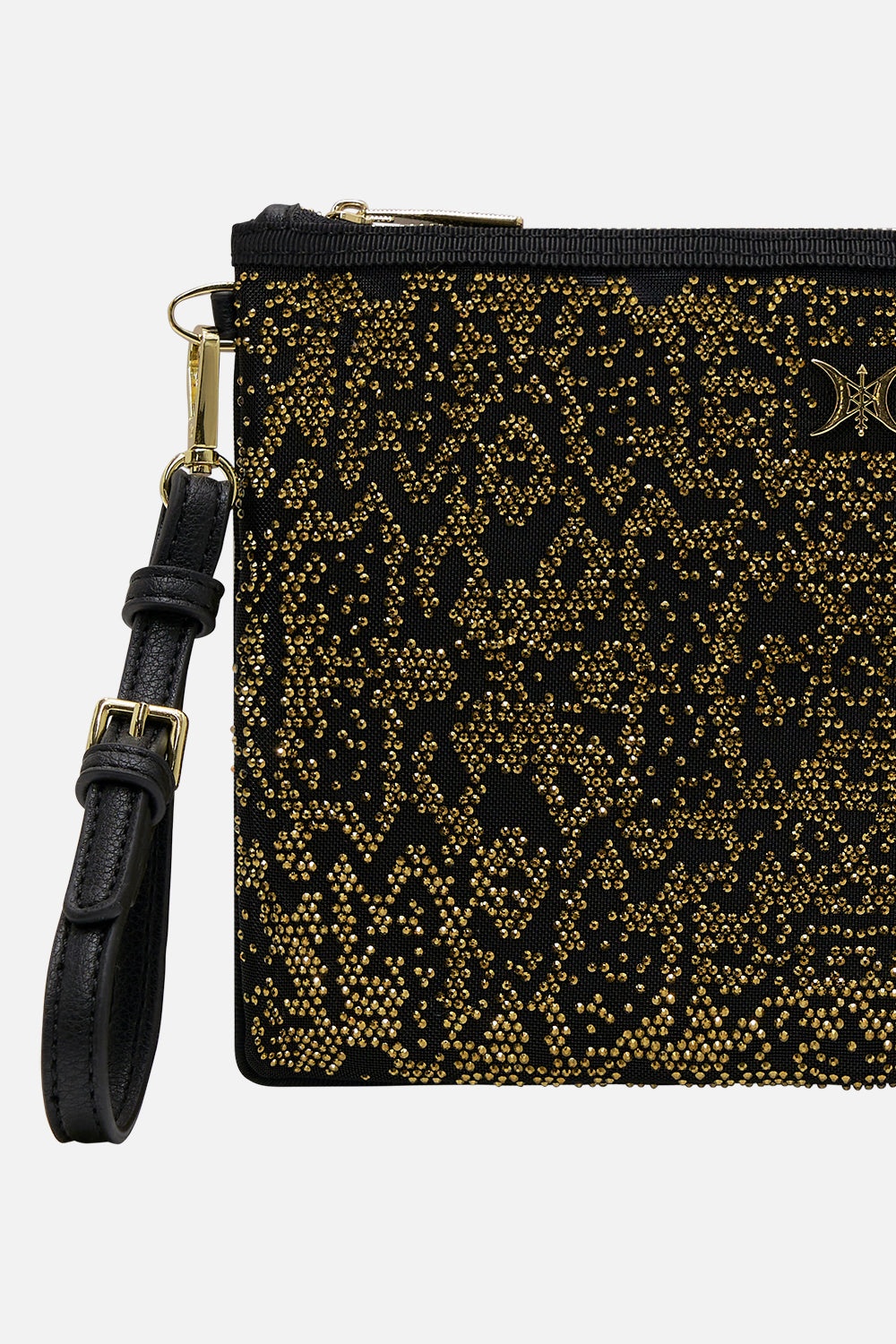 MESH ZIP TOP CLUTCH - 2
