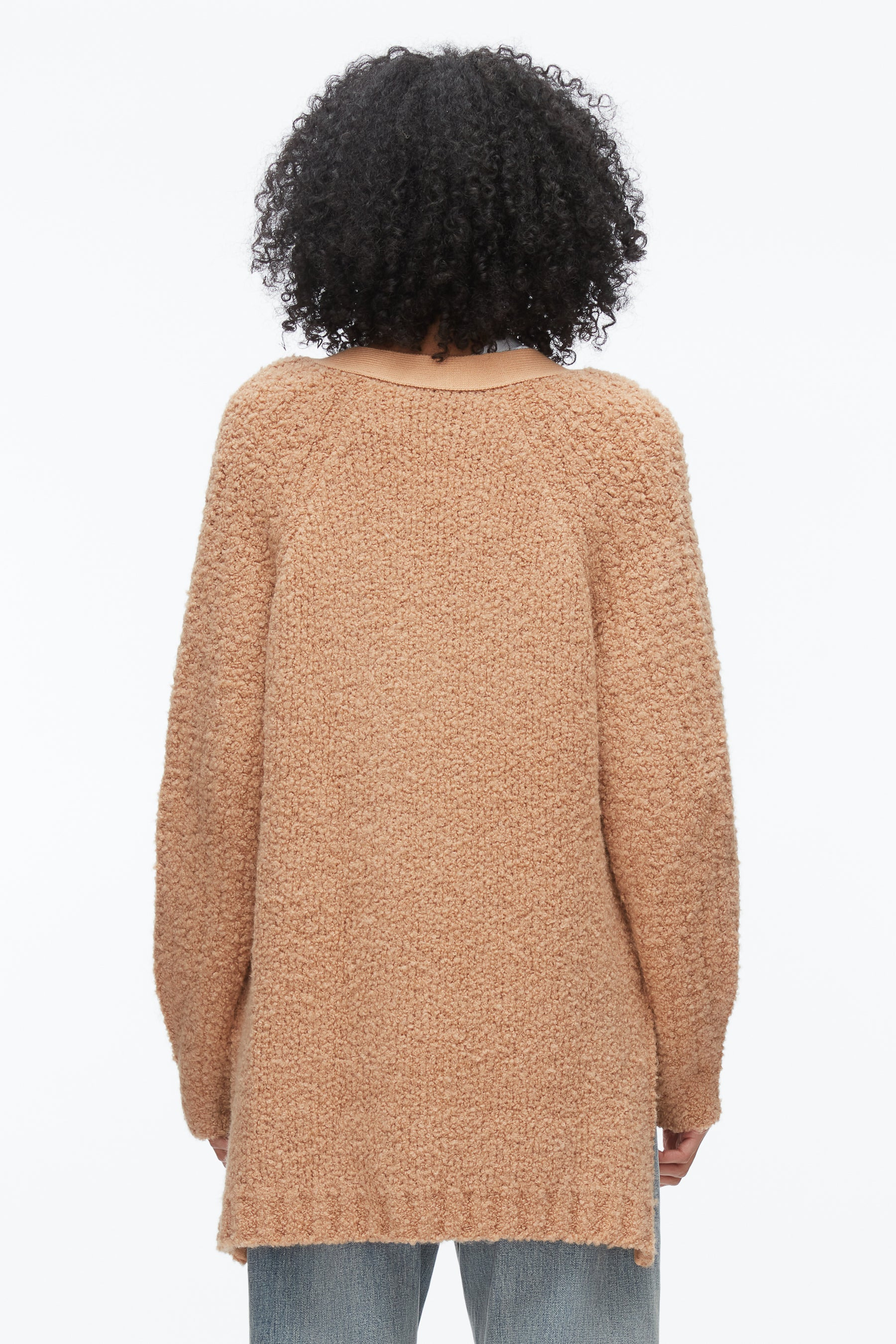 Boucle Cardigan Coat - 5