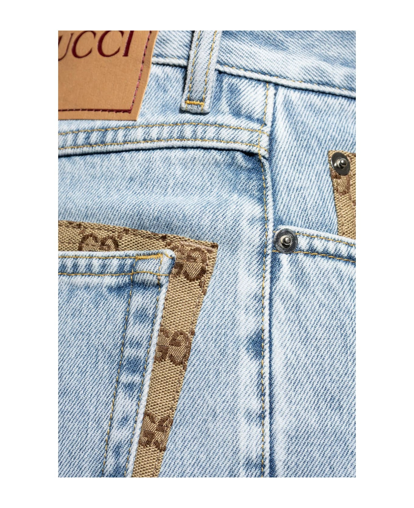Gucci Jeans With Logo - 5