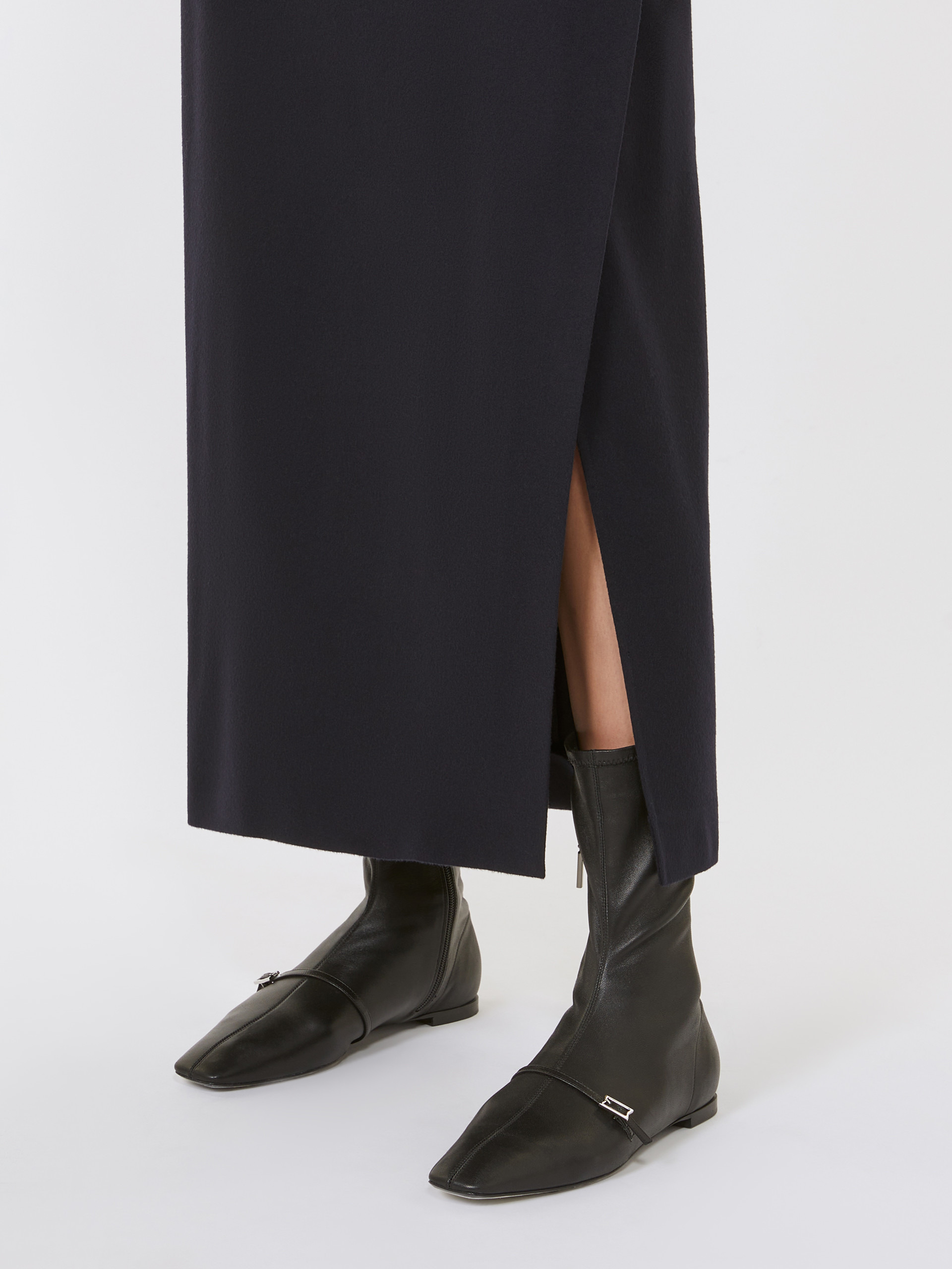 ADORATO Wrap wool skirt - 5
