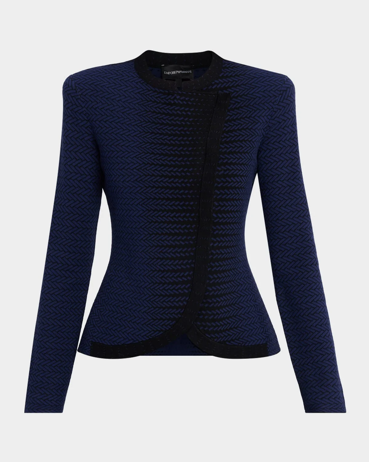 Two-Tone Blazer - 1